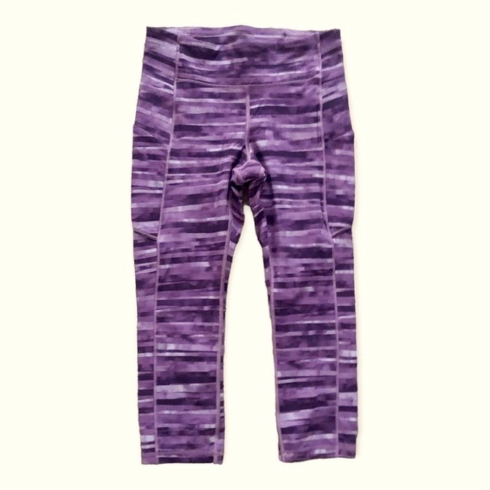 Lululemon Speed Up Crop Leggings Shadowed Smoked Mullberry Size 6 Athletic